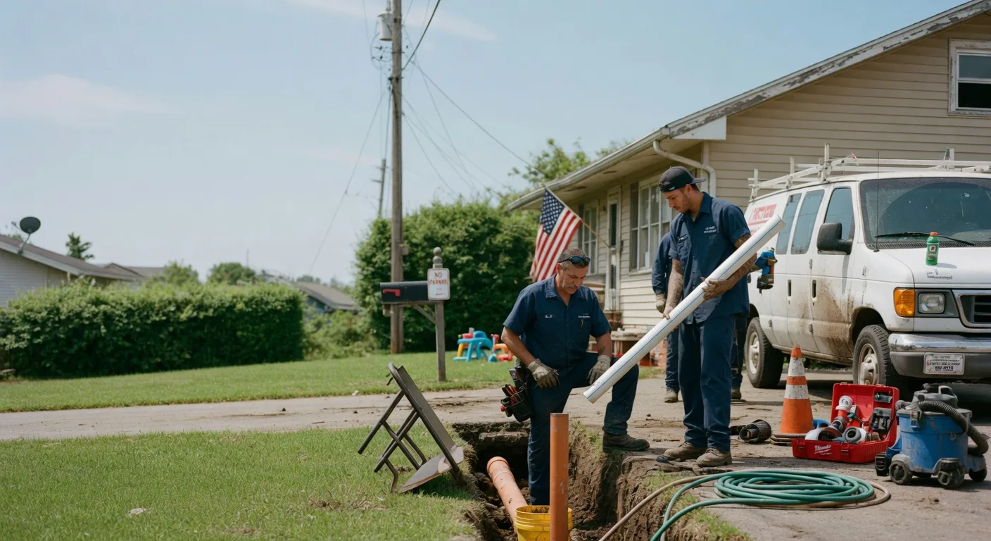 Sewer Line Inspection in Blue Island, IL